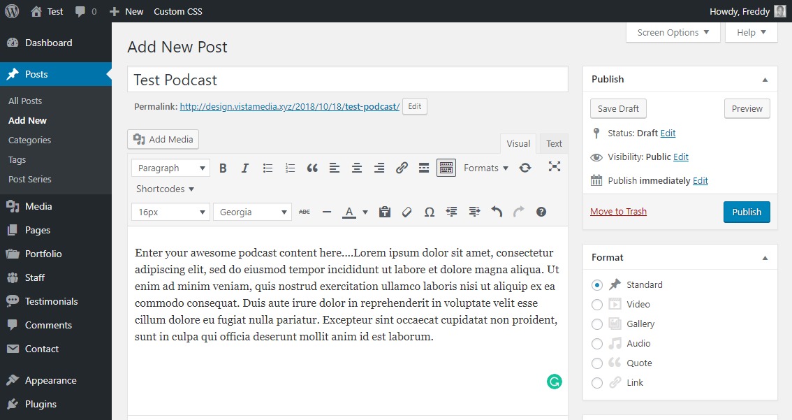 plugin de podcast powerpress wordpress