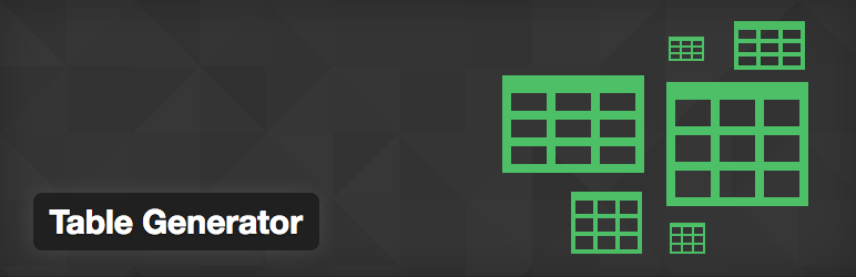Générateur de table plugin WordPress gratuit