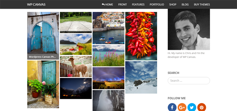 galeries wordpress wp galerie de toile