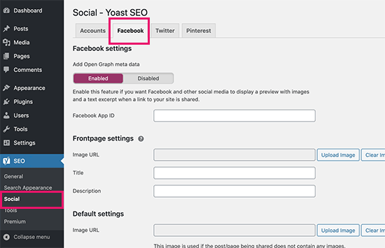Activer Facebook Open Graph - Themelocal Activer le graphique ouvert de Facebook