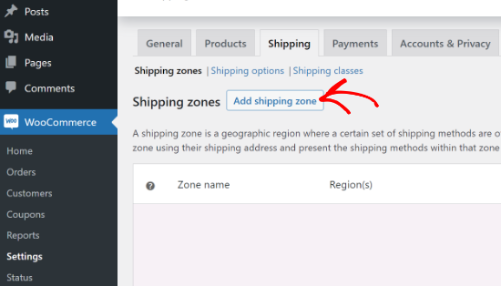 Ajouter des zones d'expédition dans WooCommerce - Themelocal Ajouter des zones d'expédition dans WooCommerce