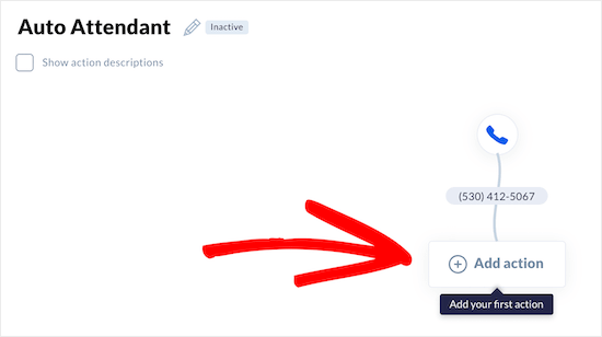 Cliquez sur le bouton Ajouter une action - Themelocal Cliquez sur le bouton Ajouter une action