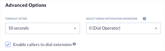 Configurer les options d'appel avancées - Themelocal Configurer les options d'appel avancées