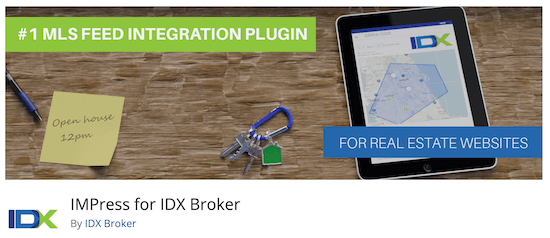 Plugin IMPress IDX Broker - Themelocal Plugin IMPress IDX Broker