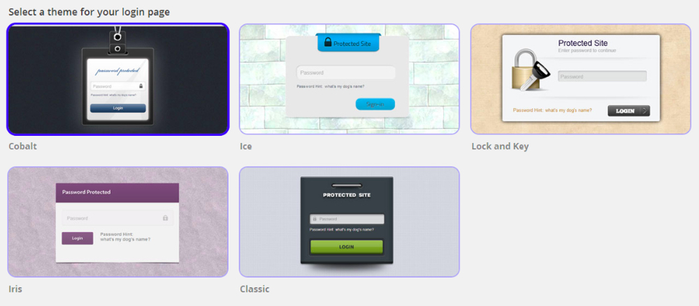 Masquer les options de style WordPress de mon site
