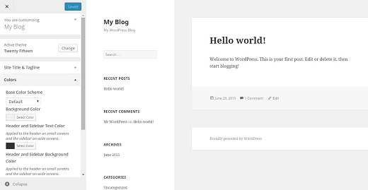 Personnalisateur de thème WordPress - Themelocal Personnalisateur de thème WordPress