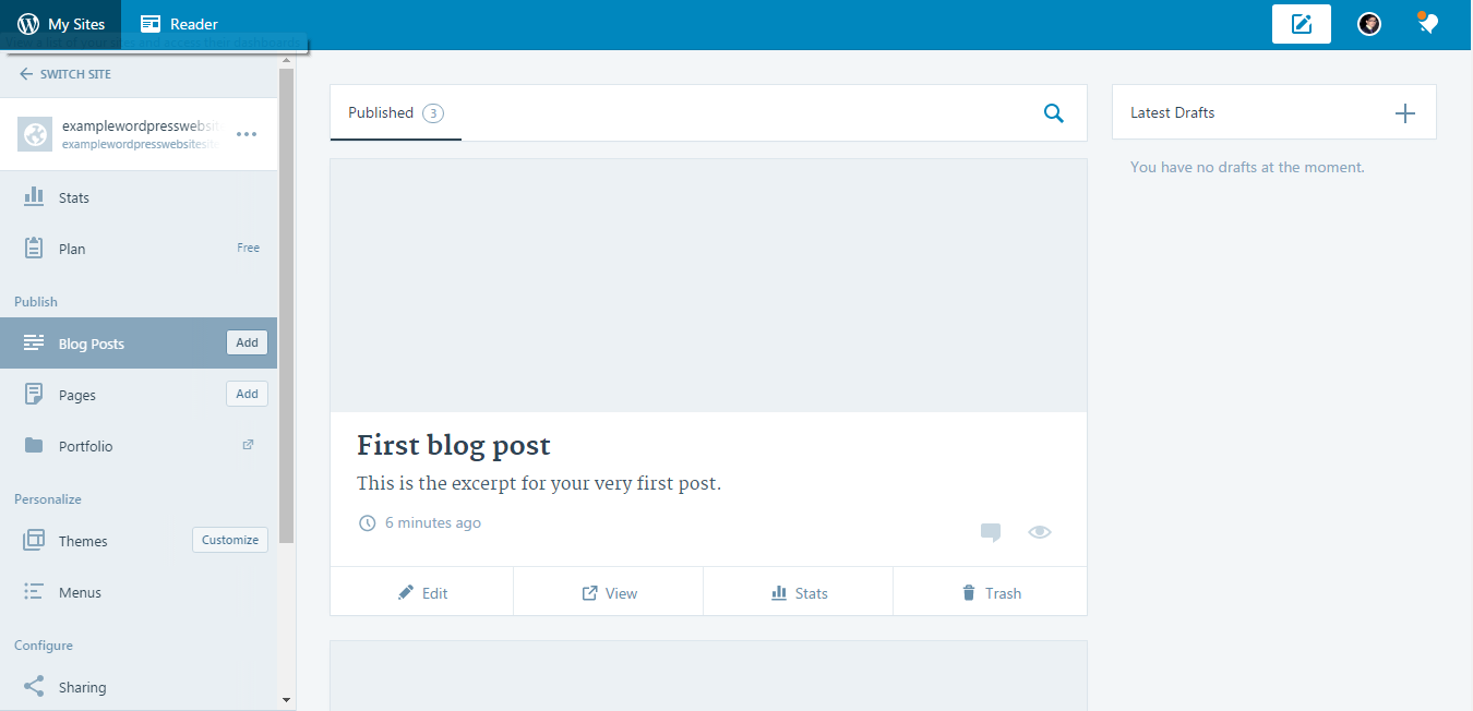 Calypso pour WordPress.com