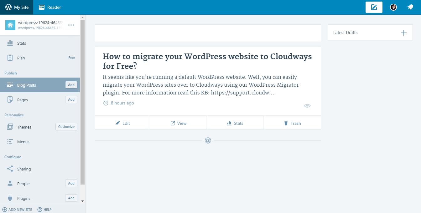 Gestion des publications et des pages dans Calypso