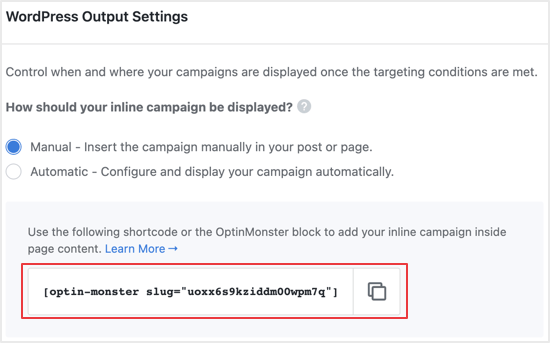 Vous devez ajouter un shortcode à chaque message verrouillé