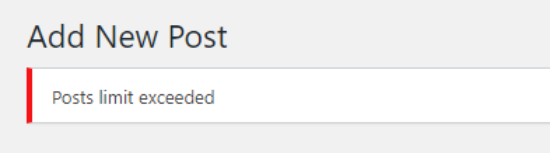 Notification de limite de publication - Themelocal Notification de limite de publication