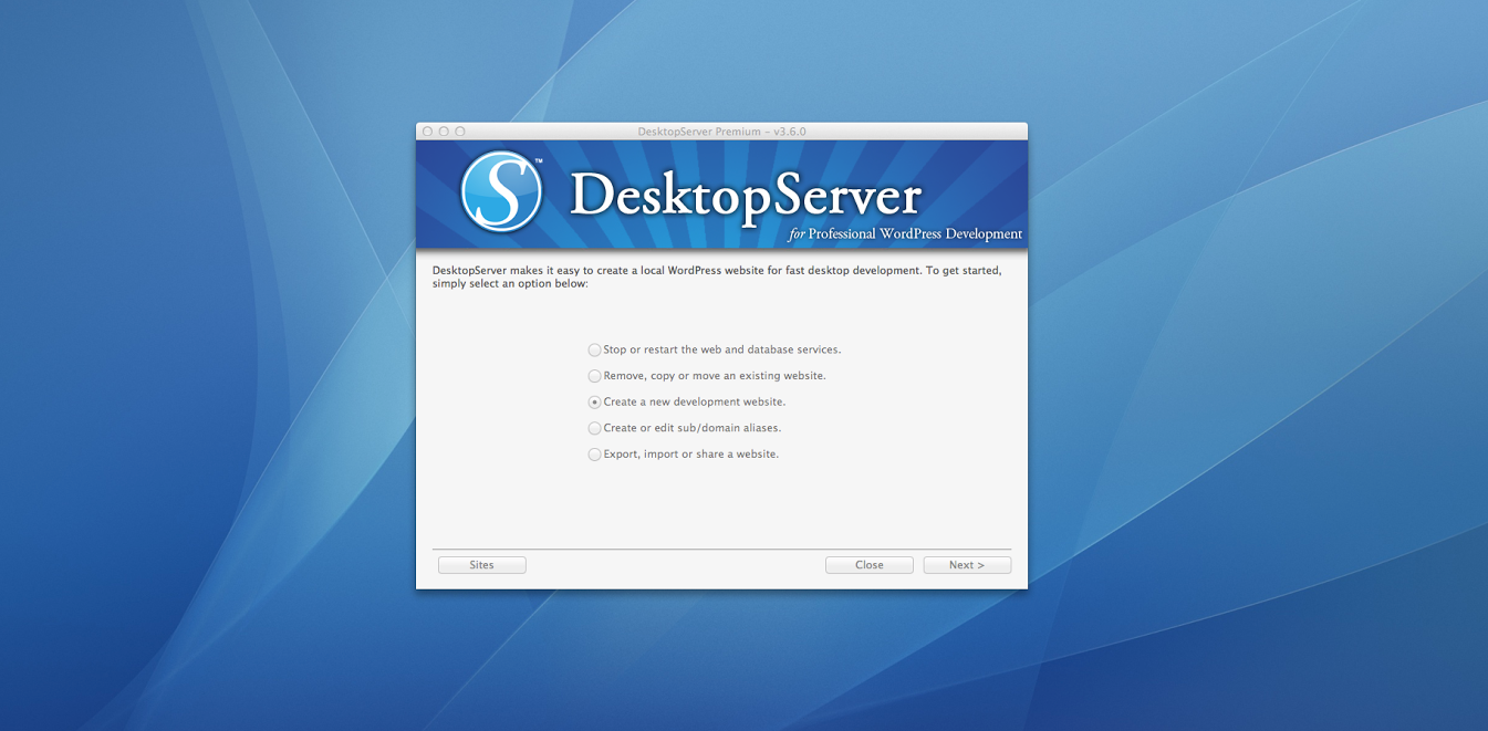 1637459288 Installations WordPress locales faciles de DesktopServer