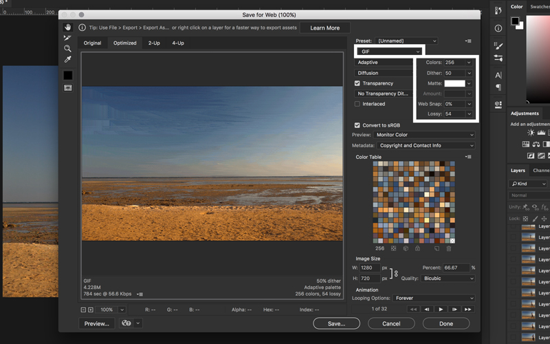 comment faire un gif