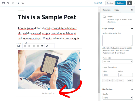 Ajouter une légende à l'image dans un article WordPress - Themelocal Ajouter une légende à l'image dans la publication WordPress