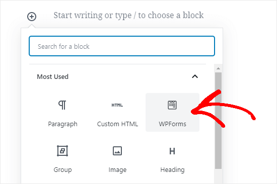 Ajouter un formulaire à votre page à l'aide de l'éditeur de blocs (Gutenberg) - Themelocal Ajouter un formulaire à votre page à l'aide de l'éditeur de blocs (Gutenberg)