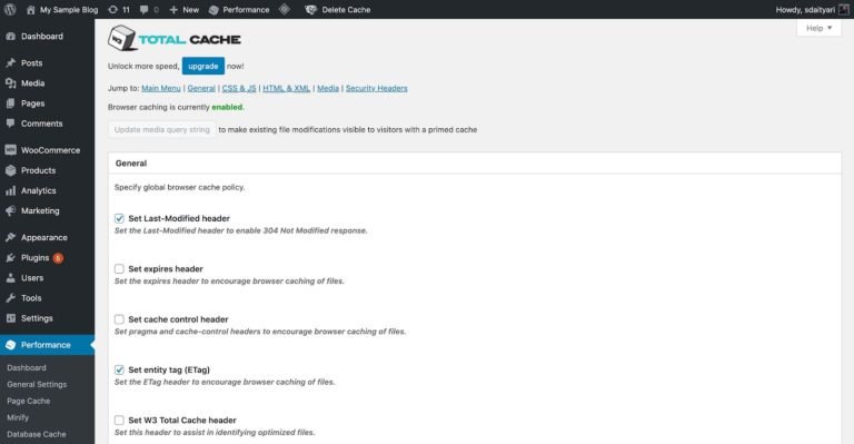 W3 Total Cache, tirez parti de la mise en cache du navigateur