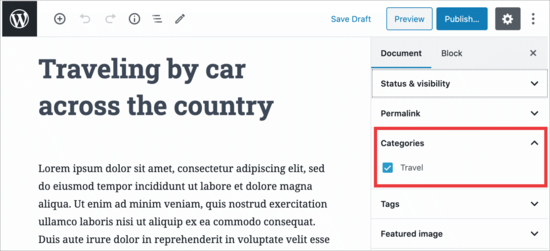 Restreindre les catégories dans WordPress Editor - Themelocal Restreindre les catégories dans l'éditeur WordPress