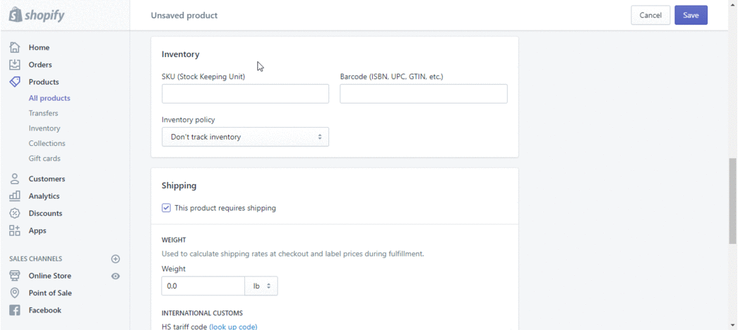 1637923761 664 Comment ajouter des variantes de produit dans Shopify