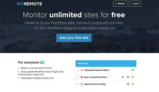 WP Remote - Themelocal Télécommande WP