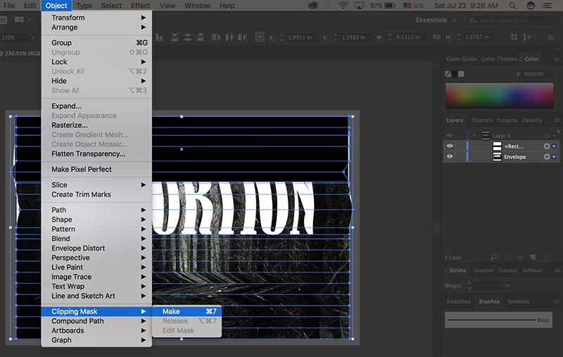 1637966893 269 Comment creer un effet Glitch VHS dans Illustrator