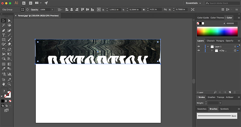 1637966894 32 Comment creer un effet Glitch VHS dans Illustrator