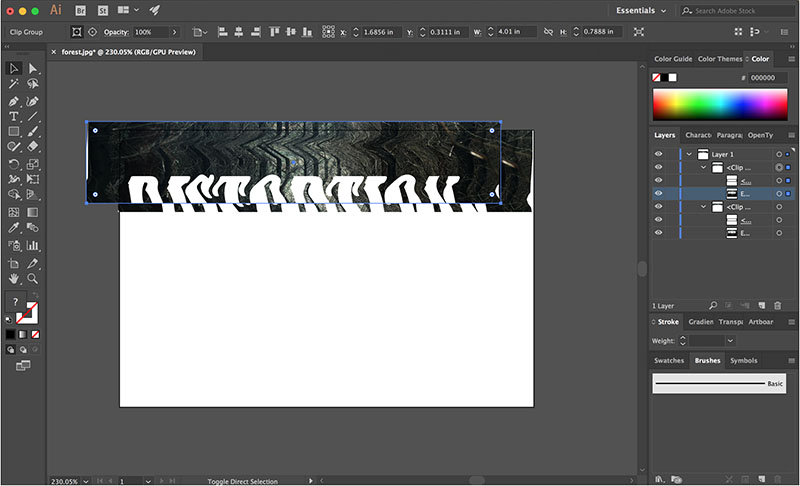 1637966895 700 Comment creer un effet Glitch VHS dans Illustrator