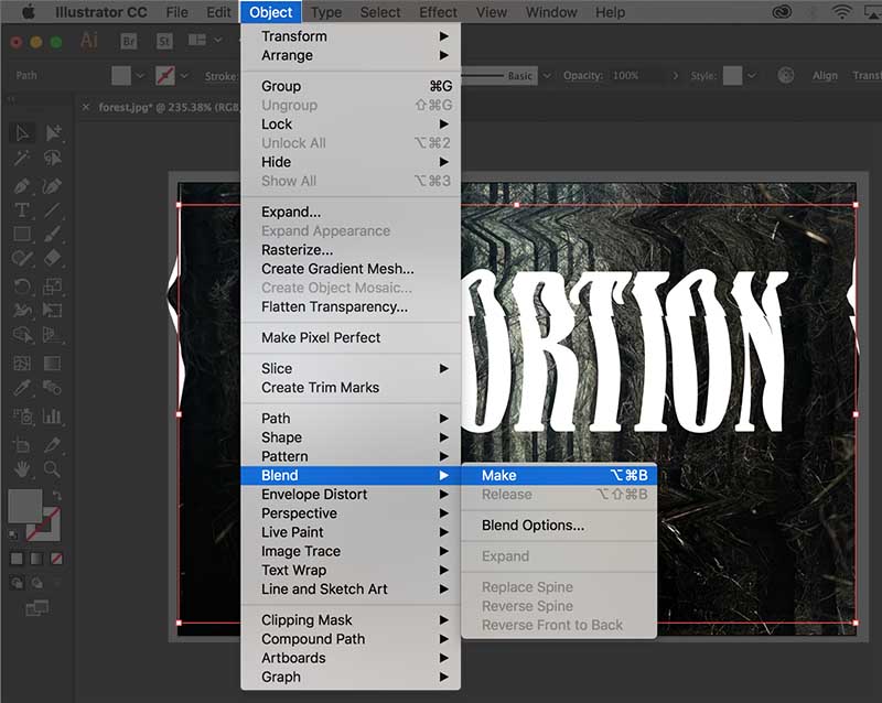 1637966898 758 Comment creer un effet Glitch VHS dans Illustrator
