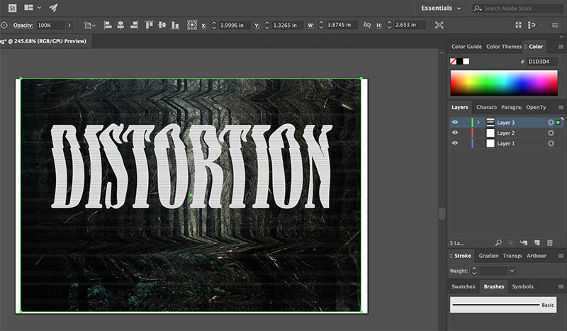 1637966901 871 Comment creer un effet Glitch VHS dans Illustrator