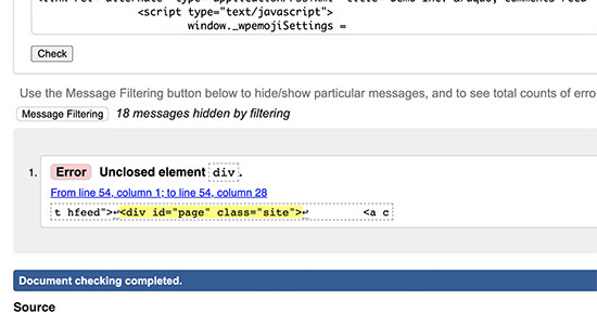 Utilisation de l'outil HTML Validator - Themelocal Utilisation de l'outil de validation HTML