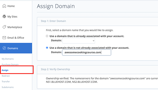 Ajout d'un domaine addon dans Bluehost - Themelocal Ajout d'un domaine complémentaire dans Bluehost