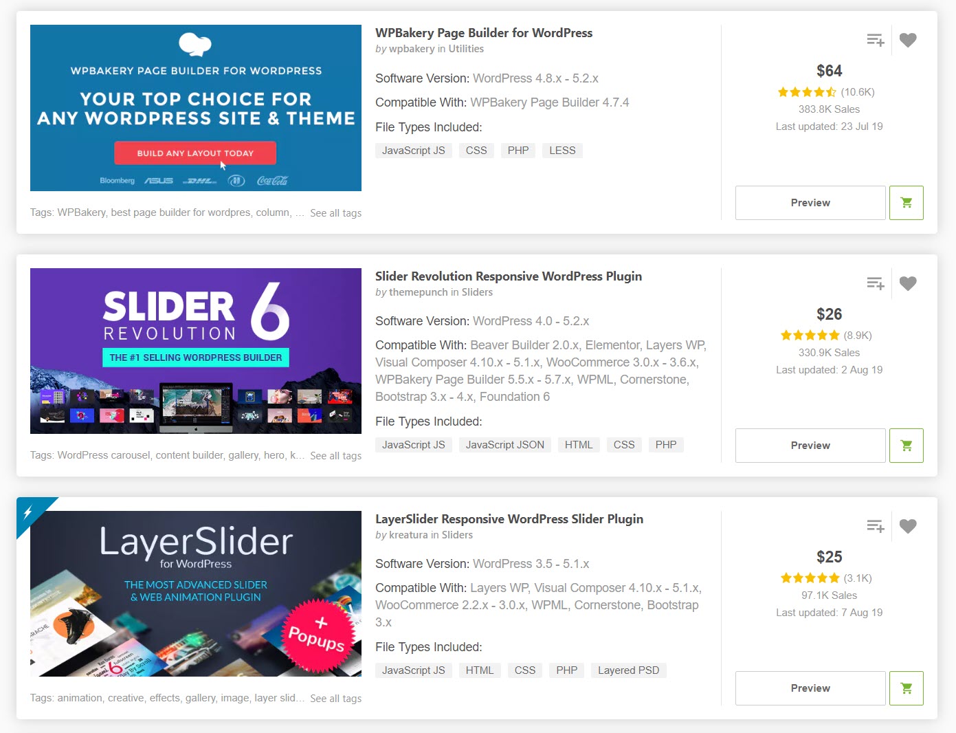 Plugins WordPress premium