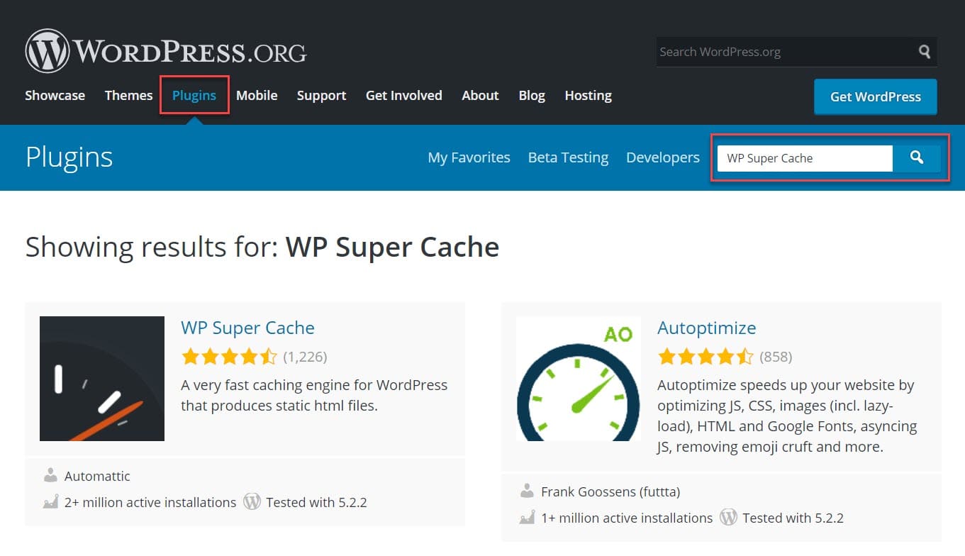 WP Super Cache