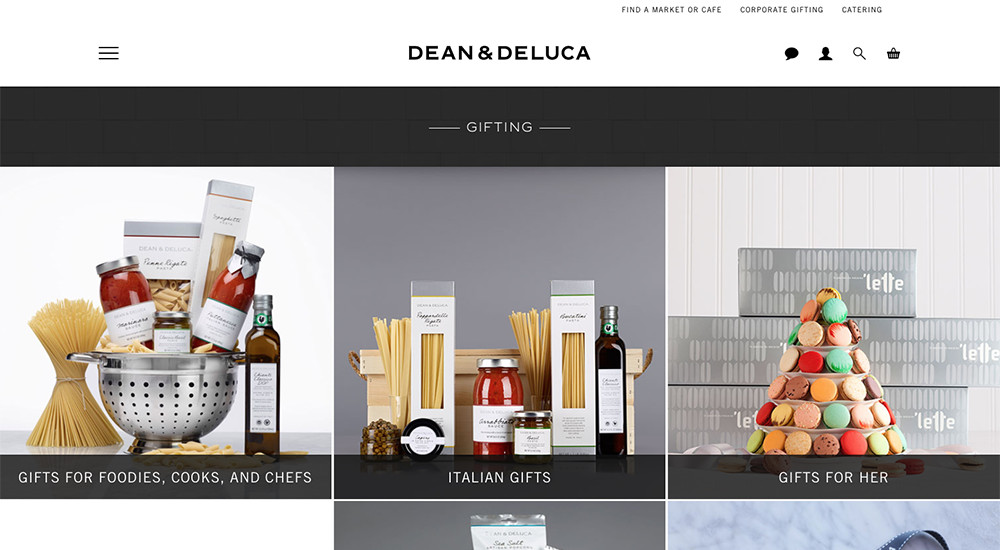 Cadeaux Dean & Deluca
