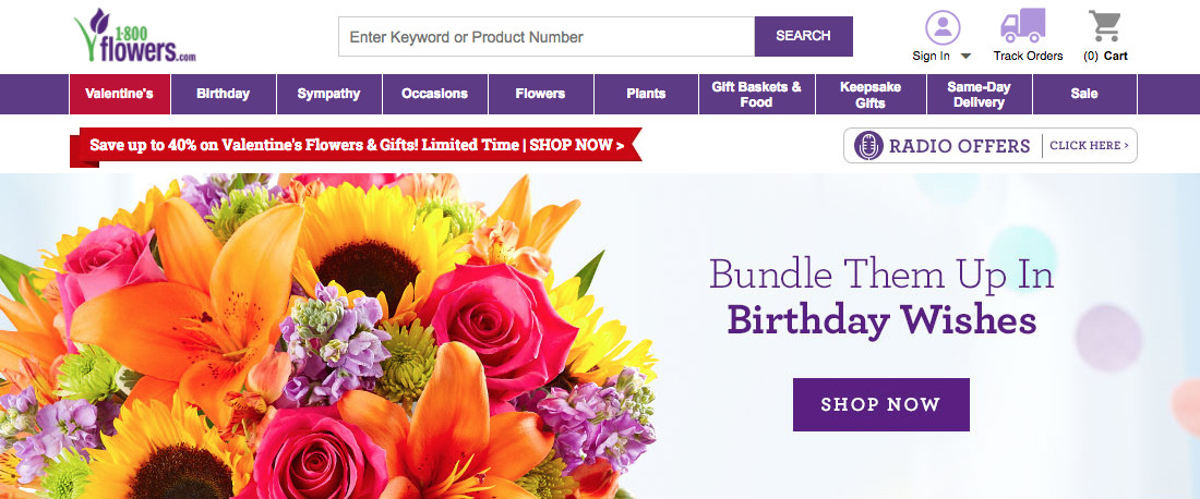 1800 Fleurs Cadeaux
