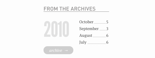 Affichage d'archives WordPress personnalisé avec nombre de messages - Themelocal Affichage d'archives WordPress personnalisé avec nombre de messages