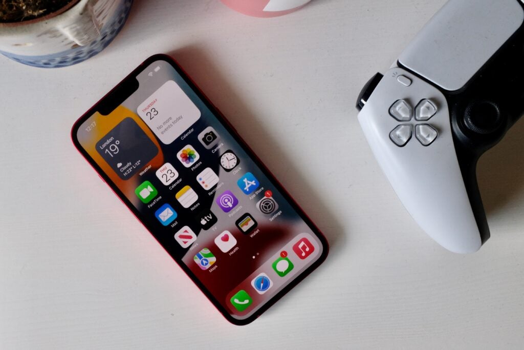 Écran de l'iPhone 13