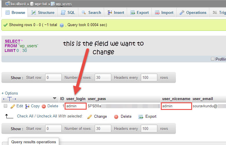 changer le nom d'utilisateur administrateur wordpress 03