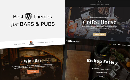 21 meilleurs themes WordPress pour bars et pubs