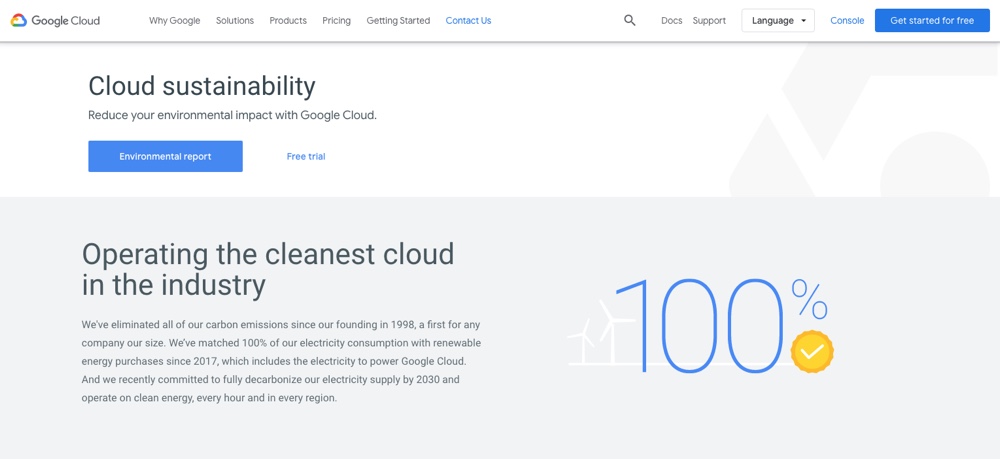 Environnement Google Cloud