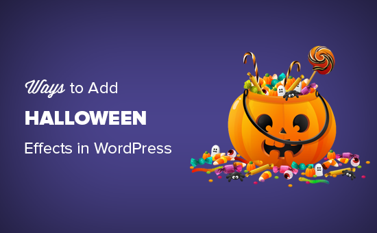 7 facons dapporter des effets dHalloween a votre site WordPress