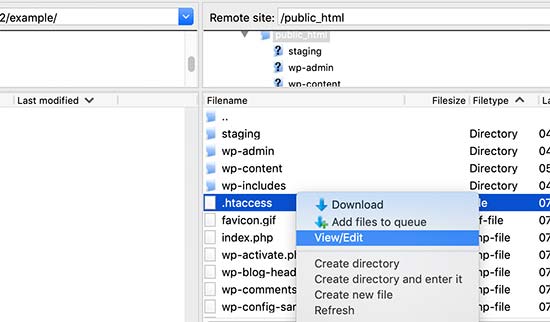 Modifier le fichier .htaccess dans WordPress - Themelocal Modifier le fichier .htaccess dans WordPress