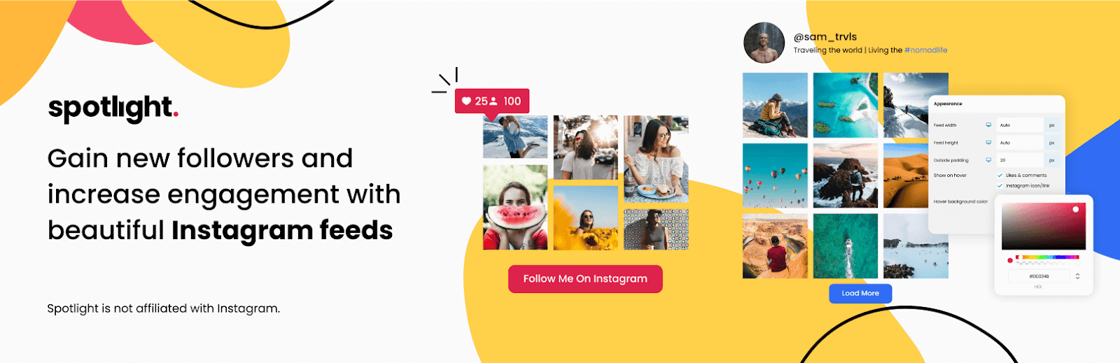 Pleins feux sur les flux Instagram PRO