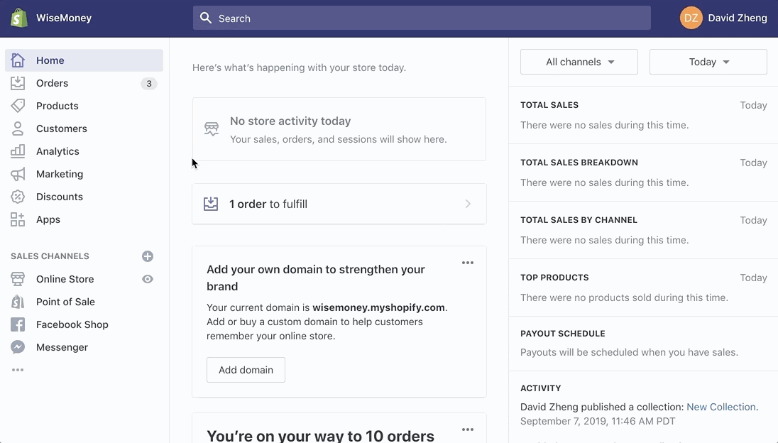 Comment ajouter des themes dans Shopify