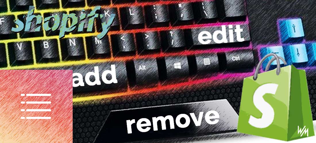 Comment ajouter supprimer et modifier des elements de menu dans