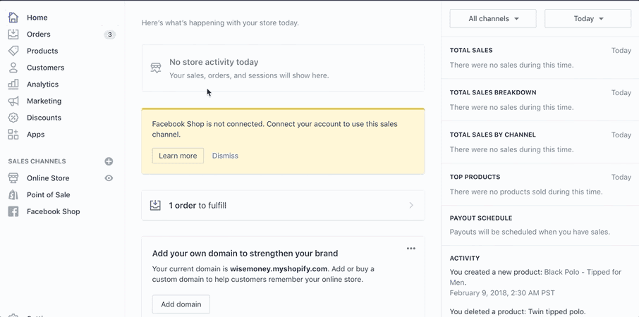 Comment configurer des menus deroulants dans votre boutique Shopify