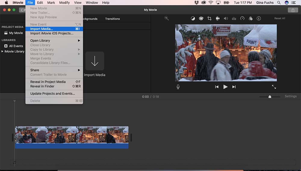 Comment convertir des images en noir et blanc dans iMovie