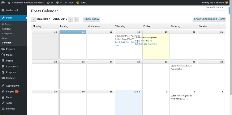 Comment creer un calendrier editorial dans WordPress et lutiliser reellement