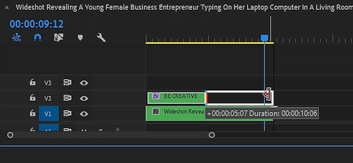 Ajuster la position du texte dans Adobe Premiere Pro