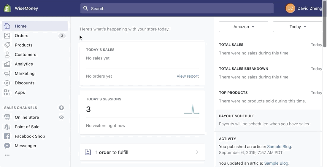 Comment importer des produits en gros avec Shopify