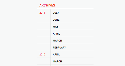 Affichage des archives personnalisées dans la barre latérale de WordPress - Themelocal Affichage des archives personnalisées dans la barre latérale de WordPress