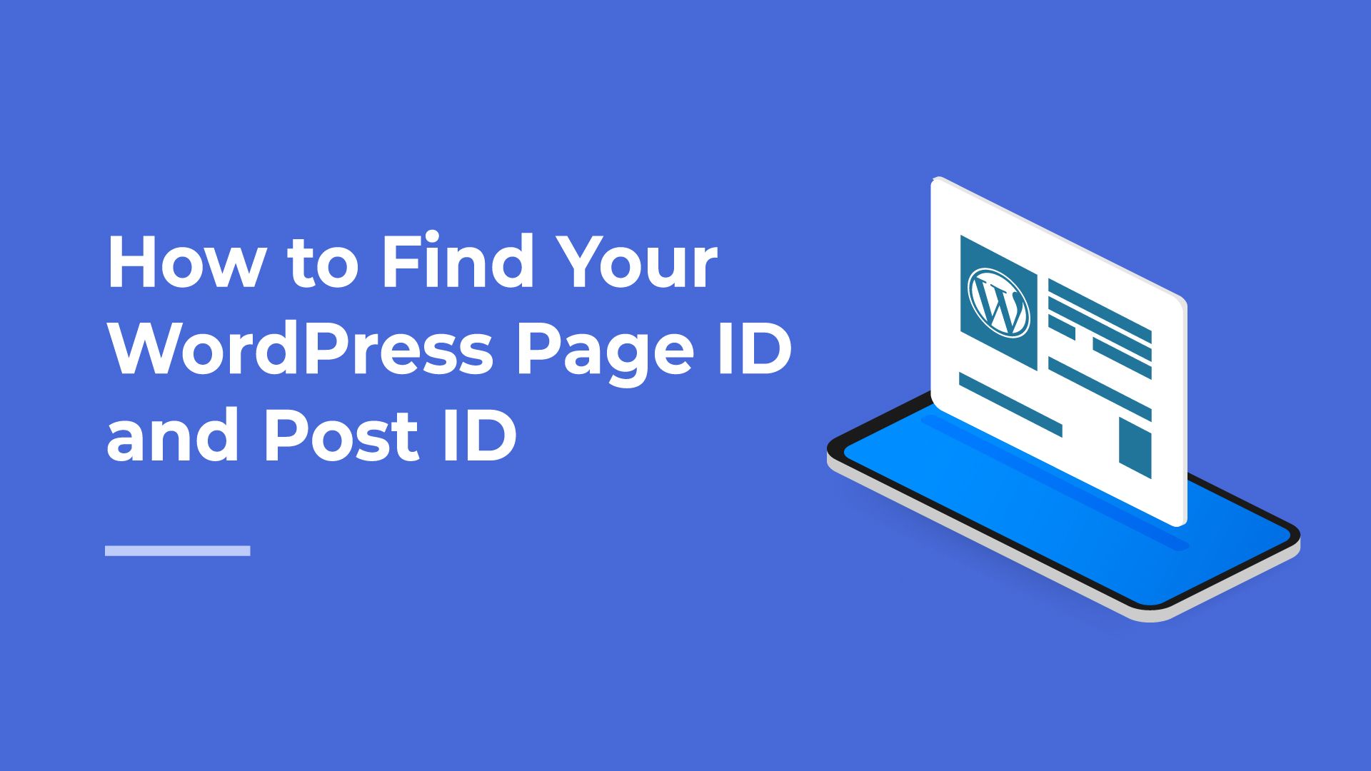 Comment trouver votre identifiant de page WordPress et votre identifiant